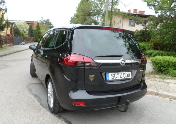 Opel Zafira cena 42900 przebieg: 159000, rok produkcji 2016 z Radom małe 781